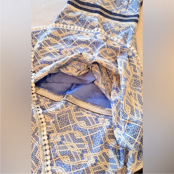 Gianni Bini Tiered blue dress size 4 - Picture 14 of 16